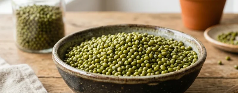 green mung beans