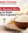 The Global Appeal of 1121 Sella Basmati Rice: Choosing the Right Basmati Rice Exporter